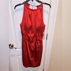 Eliza J beautiful red cocktail dress.  NWT